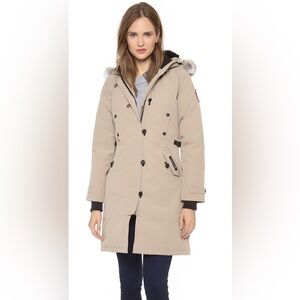 Authentic Canada Goose Kensington Coat in Tan Size M (Women’s)